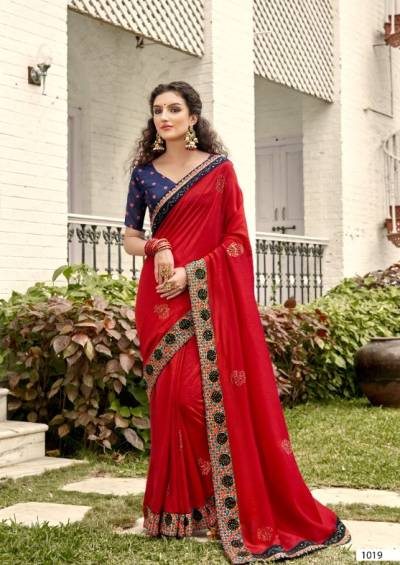 Alisa By Kalista Designer Georgette Saree Collection